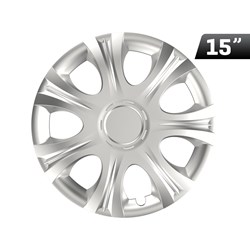 Wheel cover Impulse silver 15 '' , 1 pc