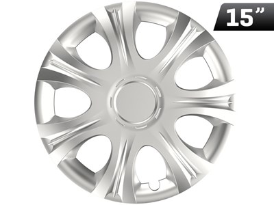 Wheel cover Impulse silver 15 '' , 1 pc