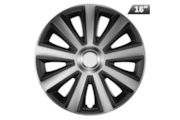Hubcaps Aviator silver / black 16 , 4 pcs.