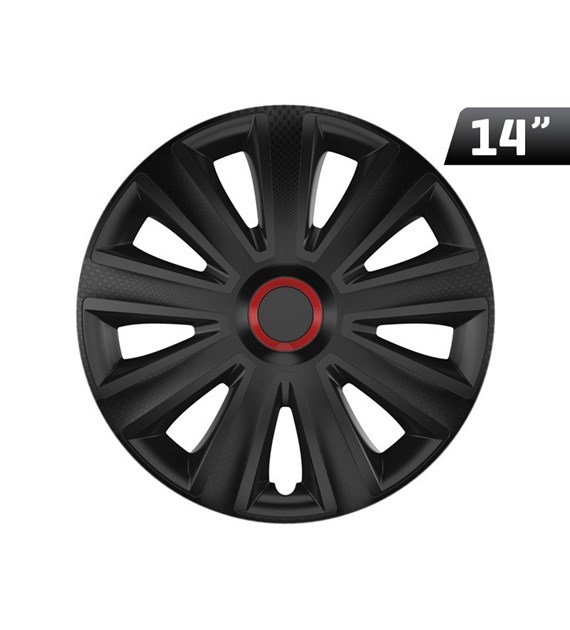 Kołpaki Aviator RR black 14 , 4 szt.