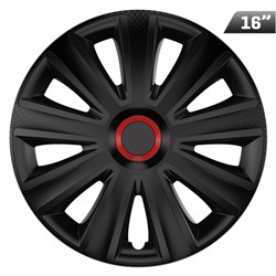 Kołpaki Aviator RR black 16 , 4 szt.