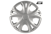 Hubcaps Dynamic silver 16 , 4 pcs.