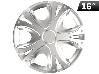 Enjoliveurs Dynamic silver 16 , 4 pcs.