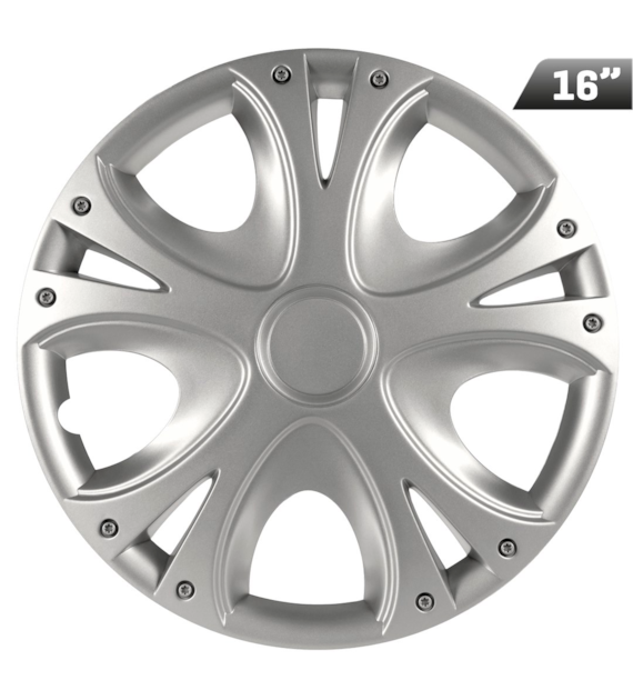 Enjoliveurs Dynamic silver 16 , 4 pcs.