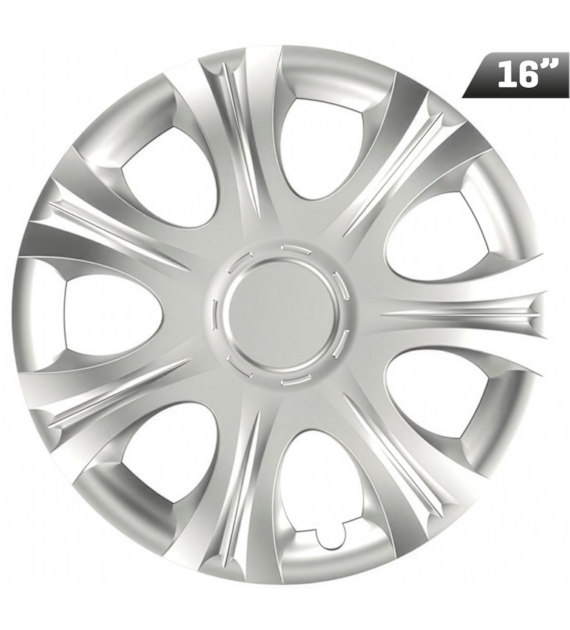Enjoliveurs Impulse silver 16 , 4 pcs.