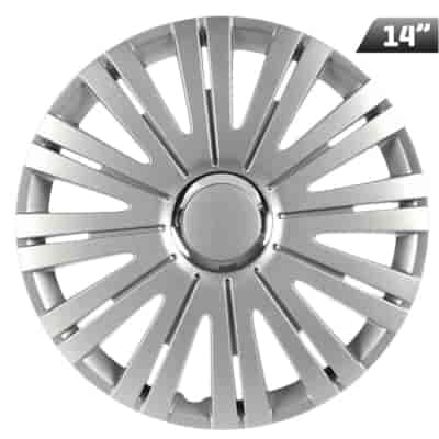 Enjoliveurs Active RC silver 14 , 4 pcs.