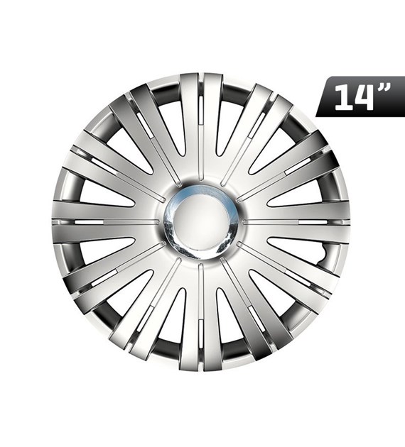 Kołpaki Active RC silver 14 , 4 szt.
