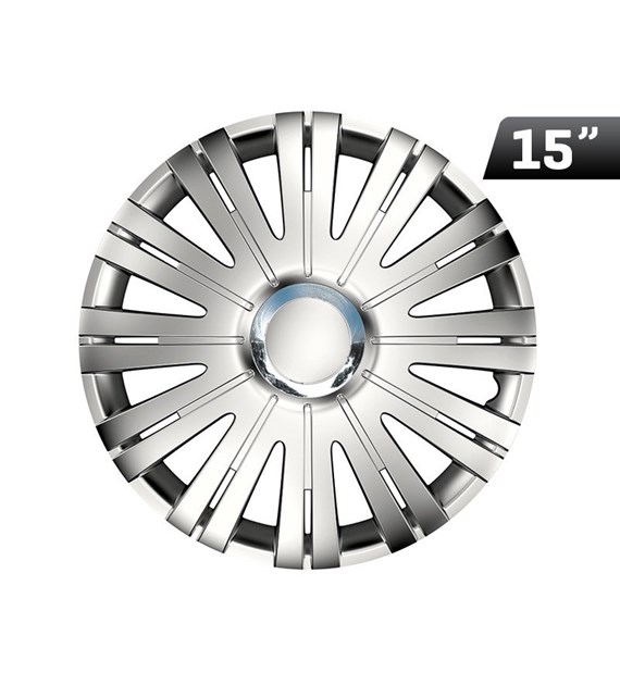 Kołpaki Active RC silver 15 , 4 szt.