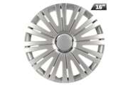 Hubcaps Active RC silver 16 , 4 pcs.