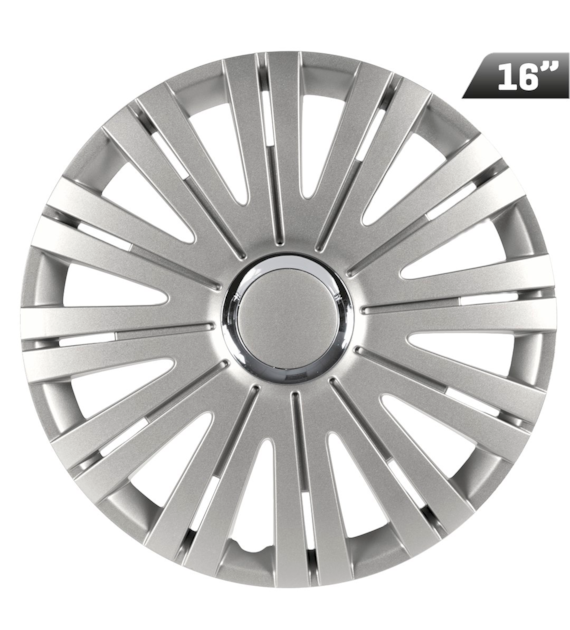 Enjoliveurs Active RC silver 16 , 4 pcs.