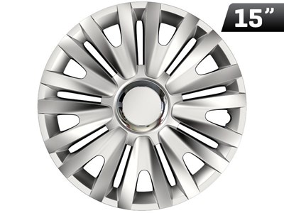 Hubcaps Royal RC silver 15 , 4 pcs.