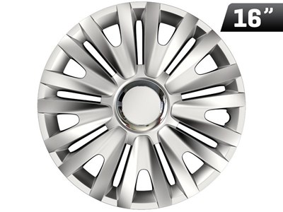 Hubcaps Royal RC silver 16 , 4 pcs.