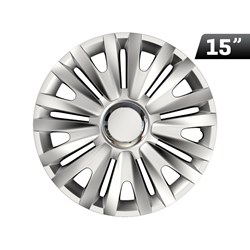 Wheel cover Royal RC silver 15 '' , 1 pc