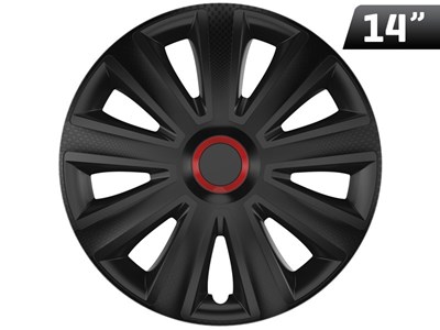 Wheel cover  Aviator carbon RR black 14``, 1 pc