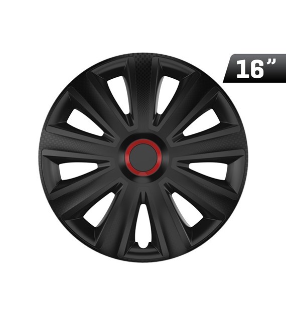 Wheel cover  Aviator carbon RR black 16``, 1 pc