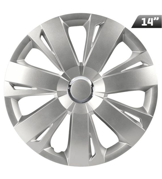 Enjoliveurs Energy RC silver 14 , 4 pcs.