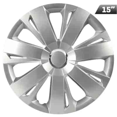 Enjoliveurs Energy RC silver 15 , 4 szt