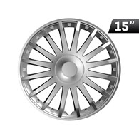 Kołpaki Crystal silver 15 , 4 szt.