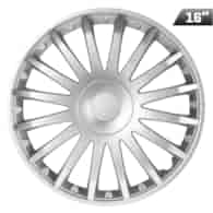 Enjoliveurs Crystal silver 16 , 4 pcs.