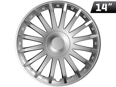 Wheel cover Crystal silver  14``, 1 pc