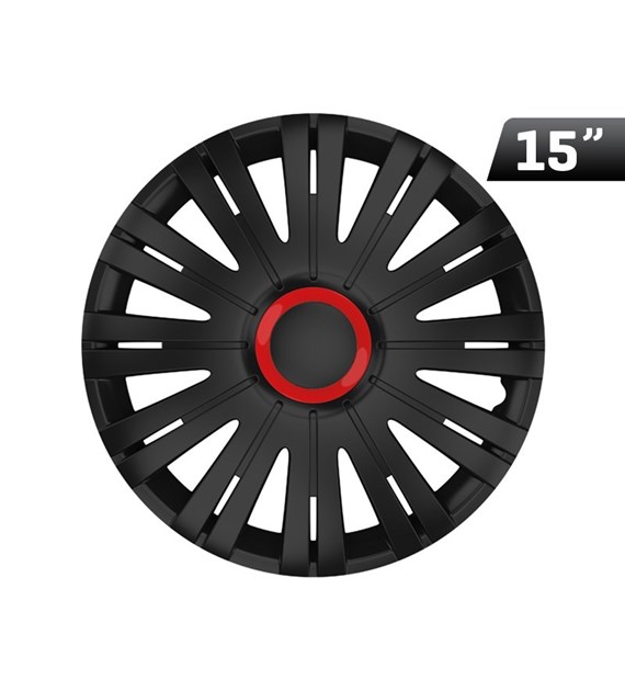 Wheel cover Active RR black 15 '' , 1 pc