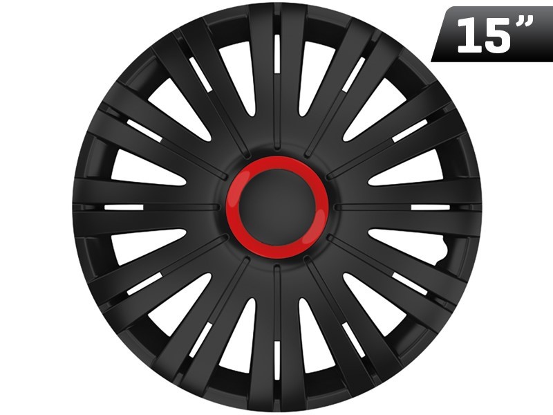 Wheel cover Active RR black 15 '' , 1 pc