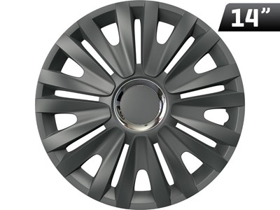 Hubcaps Royal RC graphite 14 , 4 pcs.