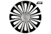 Hubcaps Trend silver / black 14 , 4 pcs.