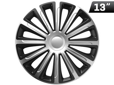 Wheel cover Trend , silver / black 13``, 1 pc