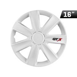 Kołpak GTX carbon / white 16 , 1 szt.
