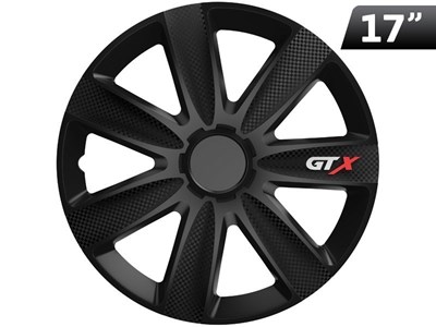 GTX carbon / schwarz 17  Radkappe, 1 St.