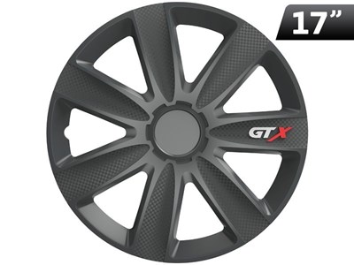 Wheel cover GTX carbon / graphite 17``, 1 pc