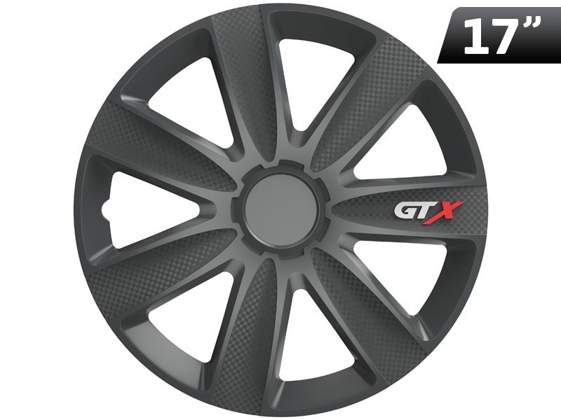 Enjoliveur GTX carbone - graphite 17``, 1 pc