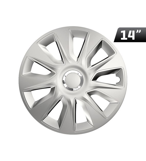 Hubcaps Stratos RC silver 14 , 4 pcs.