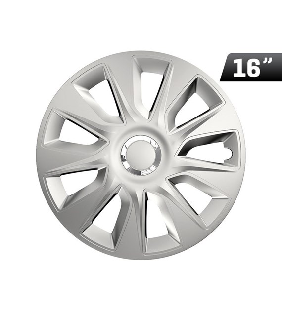Hubcaps Stratos RC silver 16 , 4 pcs.