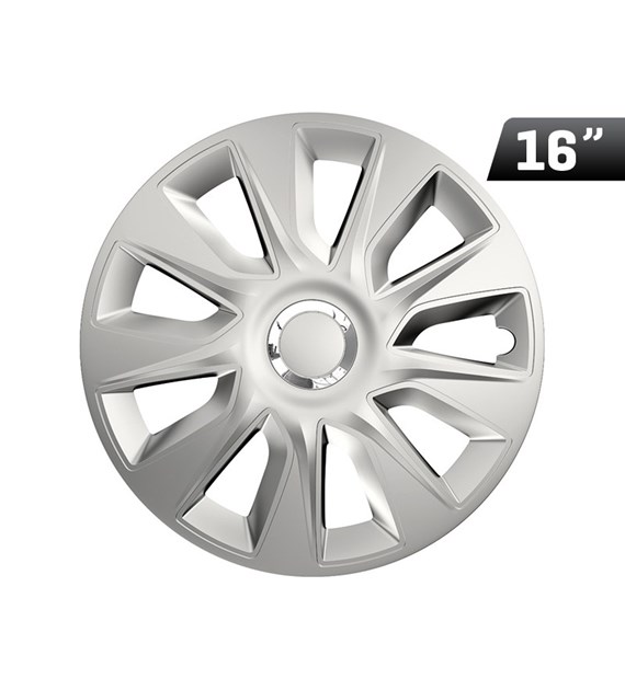 Wheel cover  Stratos RC silver 16``, 1 pc