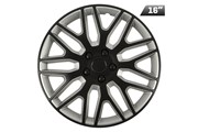 Kołpaki Dakar black / silver 16 , 4 szt.