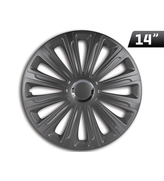 Wheel cover Trend RC graphite 14``, 1 pc