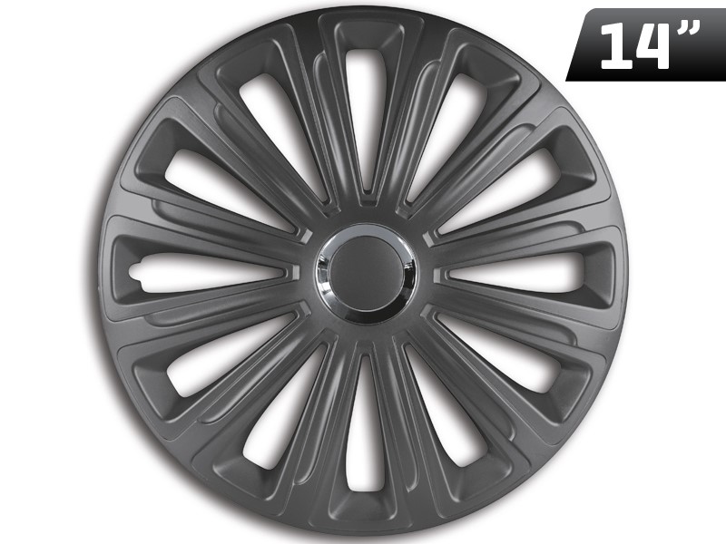 Wheel cover Trend RC graphite 14``, 1 pc