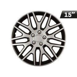 Kołpak Dakar NC silver / black 15 , 1 szt.