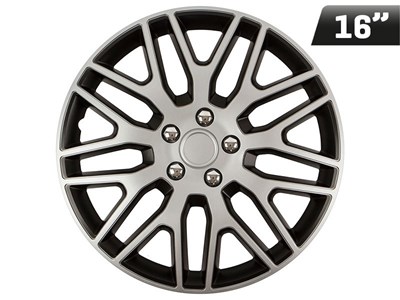 Wheel cover Dakar NC silver / black 16    , 1 pc