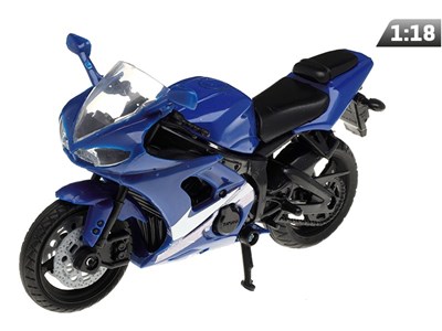 Model 1:18, Yamaha YZF-R6, blue