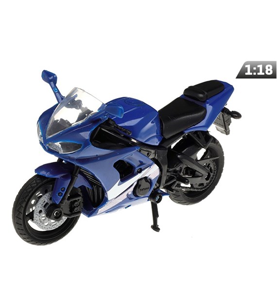 Modèle 1:18, Yamaha YZF-R6, bleu