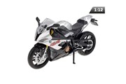 Model 1:12 RMZ HOBBY BMW S1000RR 2020 (Regular), srebrny