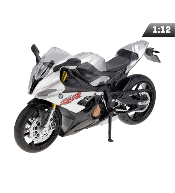 Model 1:12 RMZ HOBBY BMW S1000RR 2020 (Regular), srebrny