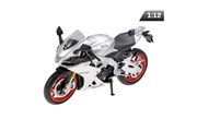 Model 1:12 RMZ HOBBY Aprilla RSV4 RR 2020 (Regular), srebrny