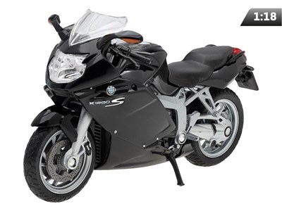 Model 1:18, BMW K1200S, black