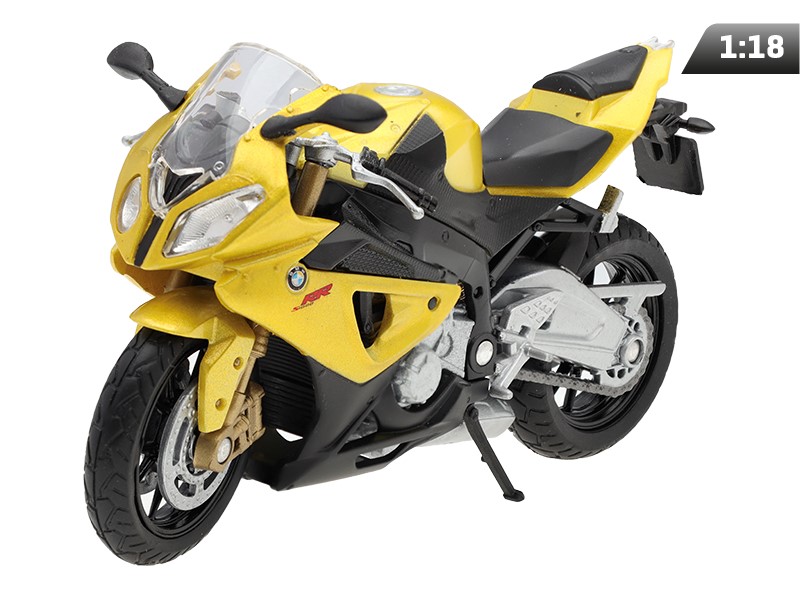 Model 1:18, BMW S1000 RR, gold