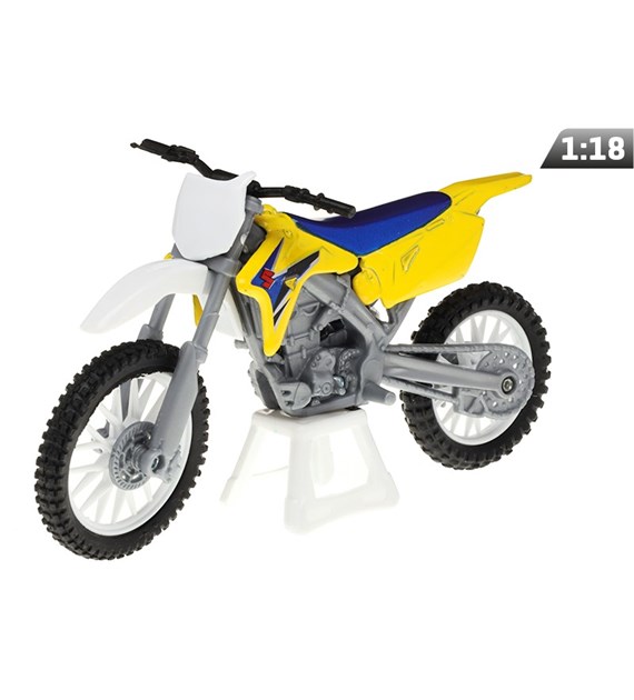 Model 1:18, SUZUKI RM-Z450, yellow (M05604CZ)