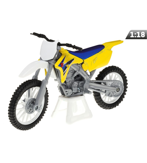 Model 1:18, SUZUKI RM-Z450, żółty (M05604CZ)